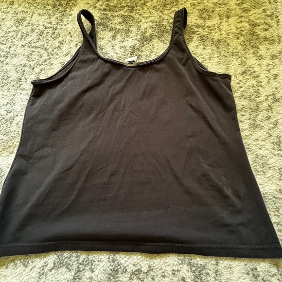 Nike Black Scoop Neck Tank Top Size 2X - Picture 2 of 3